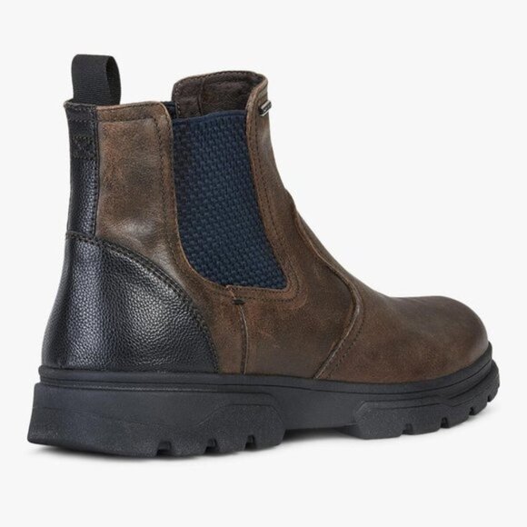 Geox Men's Clintfordb ABX Leather Pull-On Boot - Picture 4 of 7